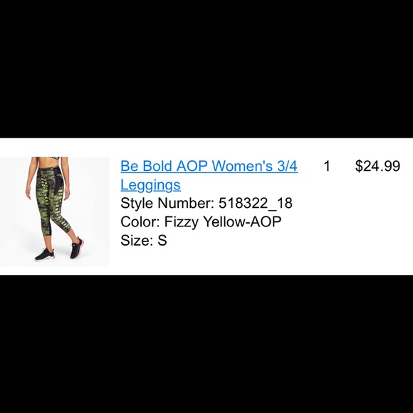 Puma Workout Leggings Capri - Picture 4 of 5